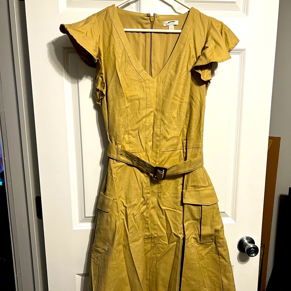 Tan dress